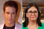 El actor Fernando Carrillo reveló que tuvo un romance con Delcy Rodríguez: Fue el gran amor de mi vida