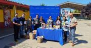 Escuela Cerro Placilla de San Antonio recibe más de 800 libros gracias a campaña solidaria