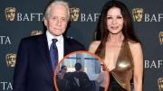 Captan a Michael Douglas y Catherine Zeta-Jones en Chile: irían a visitar la Antártida