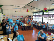 60 niños fortalecen su lectura en la Escuela Hernando de Magallanes