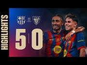 Barcelona vs Athletic Club (5-0): goles, video y resumen del partido por Supercopa de España