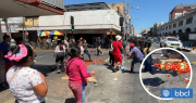 Serios incidentes durante operativo contra comercio ilegal en Temuco: lanzaron tomates y lechugas