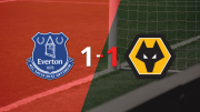 Premier League: Everton y Wolverhampton se repartieron los puntos en un 1 a 1