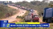 Suspenden salidas a La Paz, Oruro y Beni desde la Terminal Bimodal de Santa Cruz