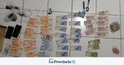 Allanaban una casa por robos y encontraron droga y dinero en Caucete