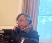 Presidente Petro compartió una foto del momento de la llamada con Donald Trump