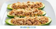Receta de calabacines con atún, rápida y fácil