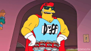 “Los Simpson” retiran al icónico Duffman tras casi 30 años en la serie animada