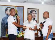 Instalada la directiva de la Cámara Municipal de Diego Ibarra