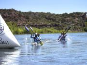 La Regata dorada tuvo un estreno brillante y explosivo en el Río Negro