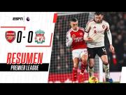 Arsenal vs. Liverpool (0-0): resumen y video del partido por Premier League
