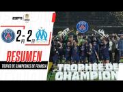 PSG vs. Marsella (4-1): video, resumen, penales y goles por la Ligue 1