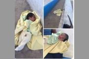 Abandonaron a un bebé en la calle por nacer con labio leporino y hay conmoción social