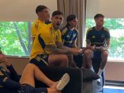 Play Station, ping-pong y metegol, los tres desafíos que enfrentaron a las duplas Paredes-Merentiel vs Zeballos-Zenón, en la pretemporada de Boca