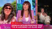 Griselda Siciliani habló sobre la infidelidad de Luciano Castro