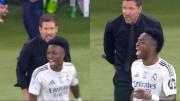 Florentino te va a echar: la polémica discusión entre Vinicius Jr. y Simeone