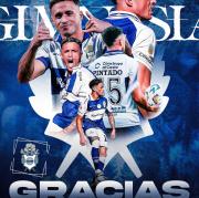 Pintado, presentado en Nacional, agradeció su paso por el Lobo: Gimnasia me hizo mejor jugador