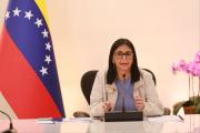 Delcy Rodríguez confirma reconstrucción de zonas afectadas por ataque de EEUU