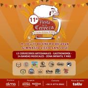 Mañana inicia el Festival de la cerveza 2026