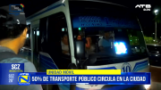 Escasez de micros genera largas esperas y malestar en Santa Cruz