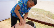 Masajes con vista al mar, una experiencia que no podés perderte si viajás a La Serena