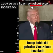 (VIDEO) Le preguntaron a Trump: ¿qué se va a hacer con el petróleo venezolano incautado?