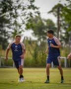 La imagen que ilusiona al pueblo tripero: la primera foto de los Nachos juntos en la práctica del Lobo