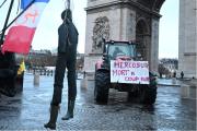 Tractorazo en París: agricultores franceses bloquean la capital