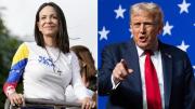Donald Trump se reunirá con María Corina Machado y espera que le entregue el premio Nobel de la Paz