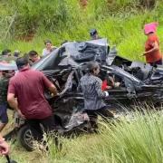 Bache en la Ruta PY08 provoca choque fatal y deja dos muertos en San Pedro