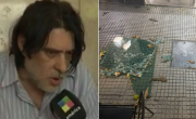 El relato del hombre que sobrevivió tras la caída de un vidrio en su cabeza en Palermo: “Estoy vivo para contarlo”