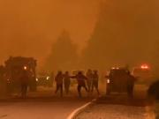 Fuego en Chubut: hay más de 3.000 evacuados