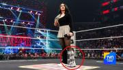 Impactante: así quedó el tobillo de Stephanie Vaquer tras lesión en la WWE