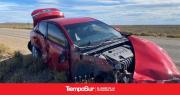 Familia de Río Gallegos protagonizó un fuerte choque camino a Puerto Madryn