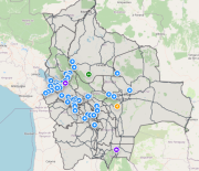 52 bloqueos afectan al país y aíslan a La Paz; se suspenden viajes interdepartamentales