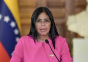 Gobierno de Venezuela desmiente viaje de Delcy Rodríguez al exterior