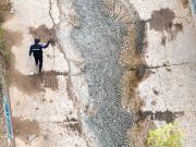 Continúa la búsqueda de la mujer arrastrada por el zanjón de los Ciruelos