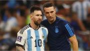 Scaloni contó los motivos de su encuentro con Messi y destacó la competitividad del plantel