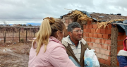 El Gobierno de San Juan asistió a otras 200 familias, tras las lluvias