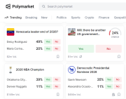 Comerciante de Polymarket apostó $32,537 en la plataforma por la captura del presidente Nicolás Maduro