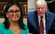 Trump dice que seguramente se reúna con autoridades de Venezuela o Delcy Rodríguez muy pronto