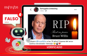 Es falso que Bruce Willis haya fallecido