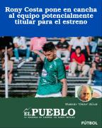 Rony Costa pone en cancha al equipo potencialmente titular para el estreno ‣ Eleazar José Silva