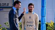 Scaloni blanqueó su encuentro con Messi