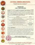 Este sábado, la COB mantiene medidas de protesta en La Paz-El Alto