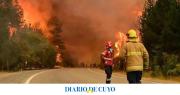 Incendios en Chubut: evacuaron El Pedregoso y volvieron a cerrar un tramo clave de la Ruta 40