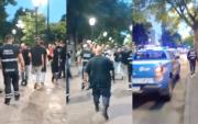 Otra madrugada de corridas y peleas en La Plata