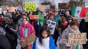 [Fotos] El ICE mata: EE.UU. marcha contra la política migratoria de Trump