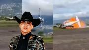 Yeison Jiménez: Video que muestra un accidente aéreo no corresponde al siniestro en el que murió el cantante colombiano de música popular
