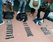 Fiscalía investiga por tráfico de sustancias controladas a tres personas que fueron encontradas transportando cápsulas de cocaína 